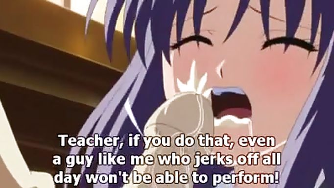 Erotic Babe Sucks The Teacher’s Cock