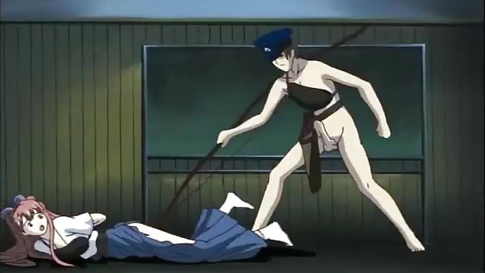 Rough Hentai Sex When A Cutie Is Pinned Down