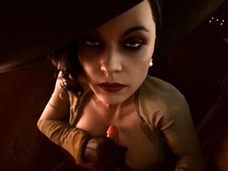 Alcina Dimitrescu handjob