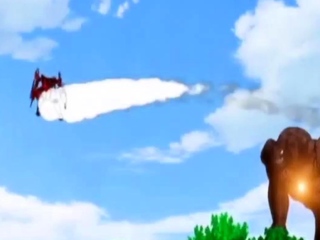 Busty anime teen licked out