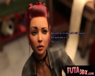 Futa3DX – Big Dicked Futa Mistress Fucks Busty Blonde