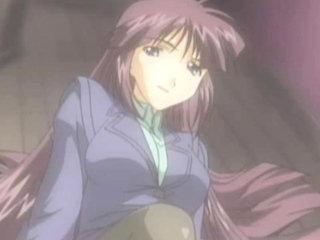 Horny anime teen rammed hard