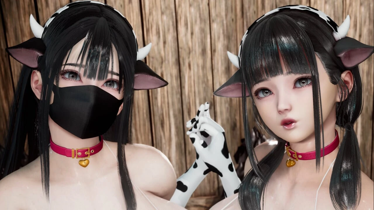 Huge Orgy with Two Sexy Chubby Japanes Cowgirls – 3D animation – SUB – 2025