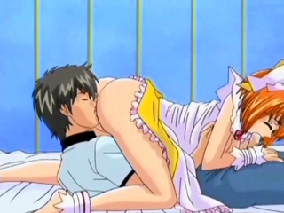 Redhead anime teen fucked