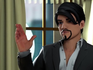 Stepdaughter Rides Dad – 3D Hentai Sex