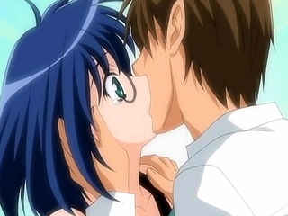 Teen bookish babe seduce her BF – Hentai Uncensored