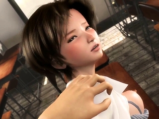 Teen hentai girl in uniform